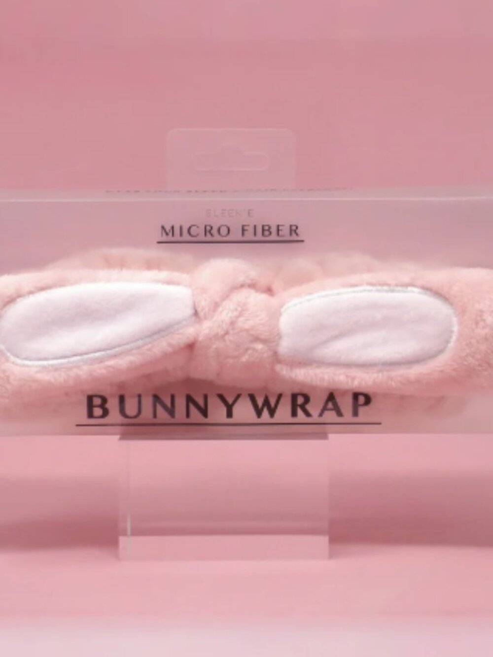Sleek'e Microfiber Bunny Wrap - Pink - BRAND NEW - SEALED